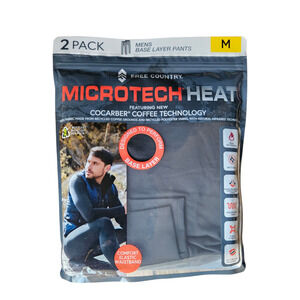 Brand New Microtech Heat Men 2 pack Base Layer pants